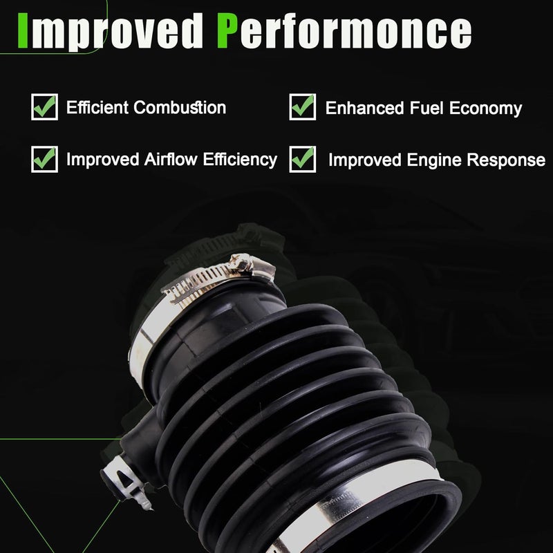 AUCERAMIC 696-049 Engine Air Intake Hose with Clamps Compatible With Honda Accord 3.5L V6 2013-2017 Replaces 696-049 17228-5G0-A00 - Image 5